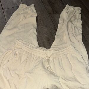 Women’s Cream Sweatpants
